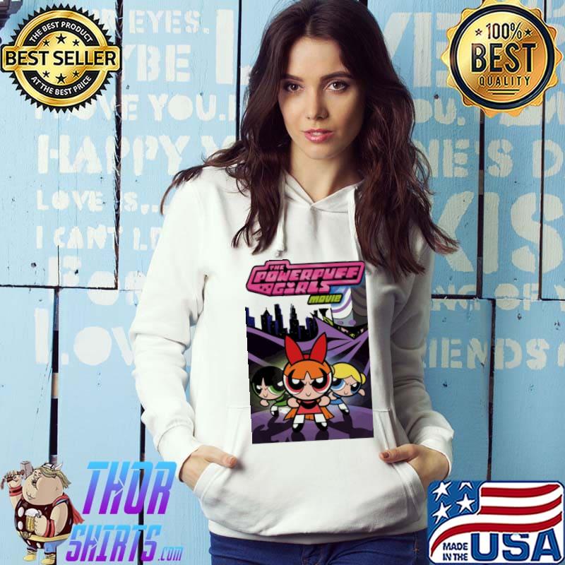 The powerpuff girls logo cartoon classic s Hoodie