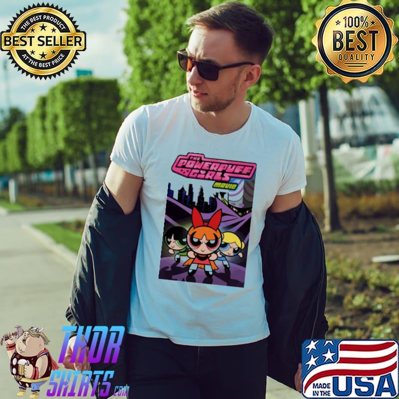 The powerpuff girls logo cartoon classic shirt