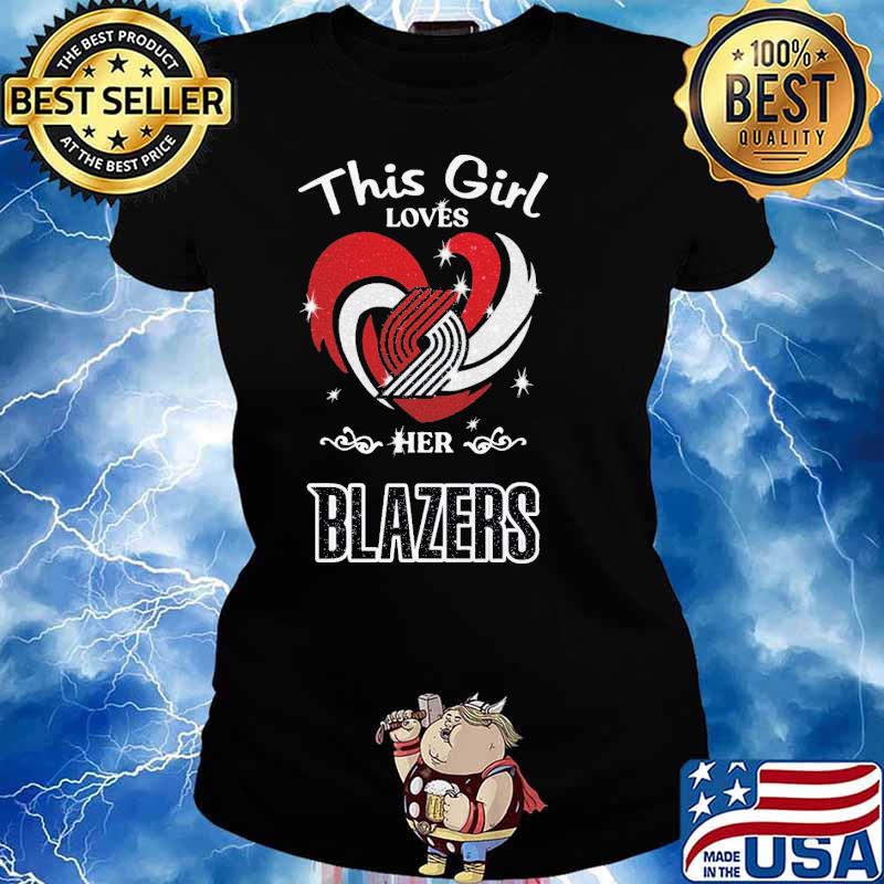 This Girl Loves Her Blazers Shirt Ladies tee