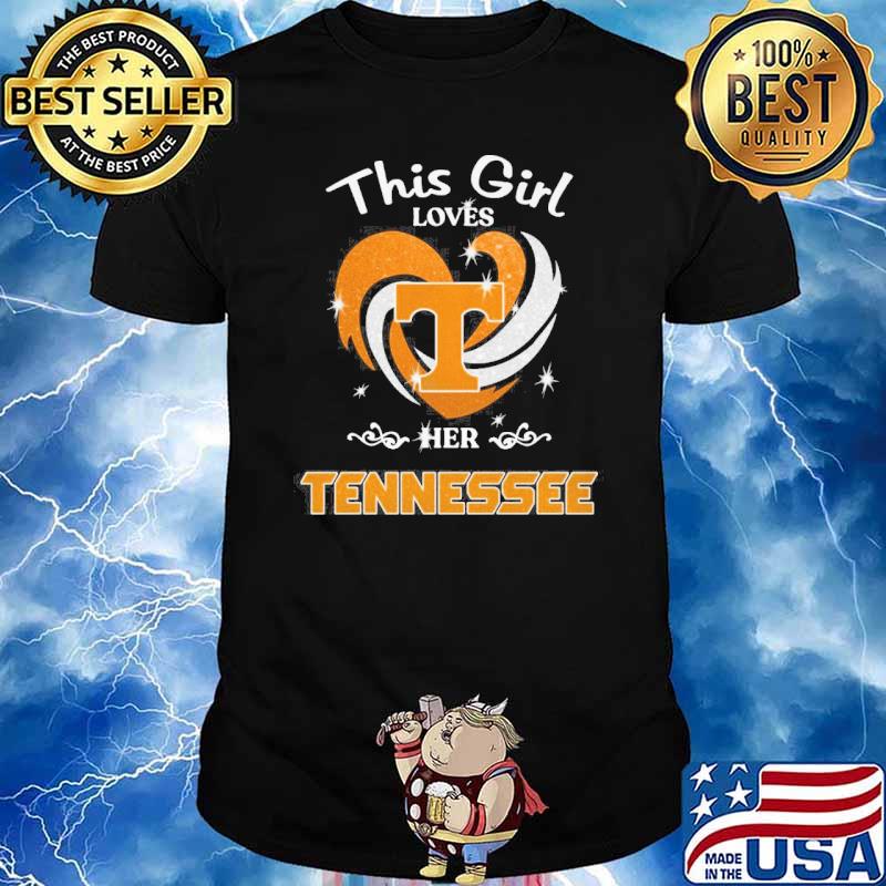This girl loves her Tennessee shirt