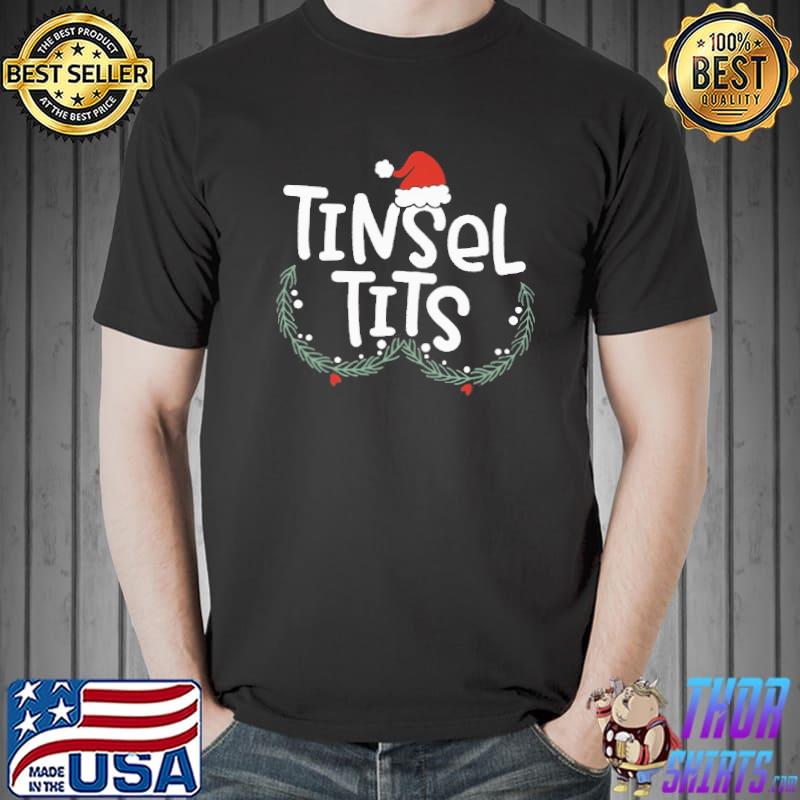Tinsel tits christmas shirt