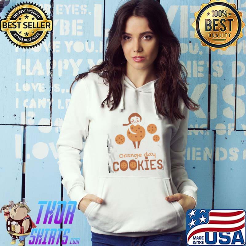 Trending orange day cookies cute fanart classic s Hoodie