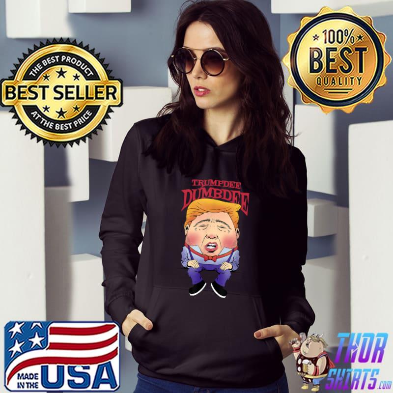 Trumpdee Dumbdee Poltical Sarcasm Novelty Egg Apparel T-Shirt Hoodie