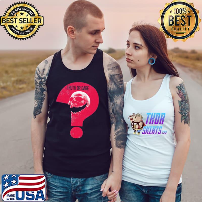 Truth or dare question mark movie design classic s Tank Top