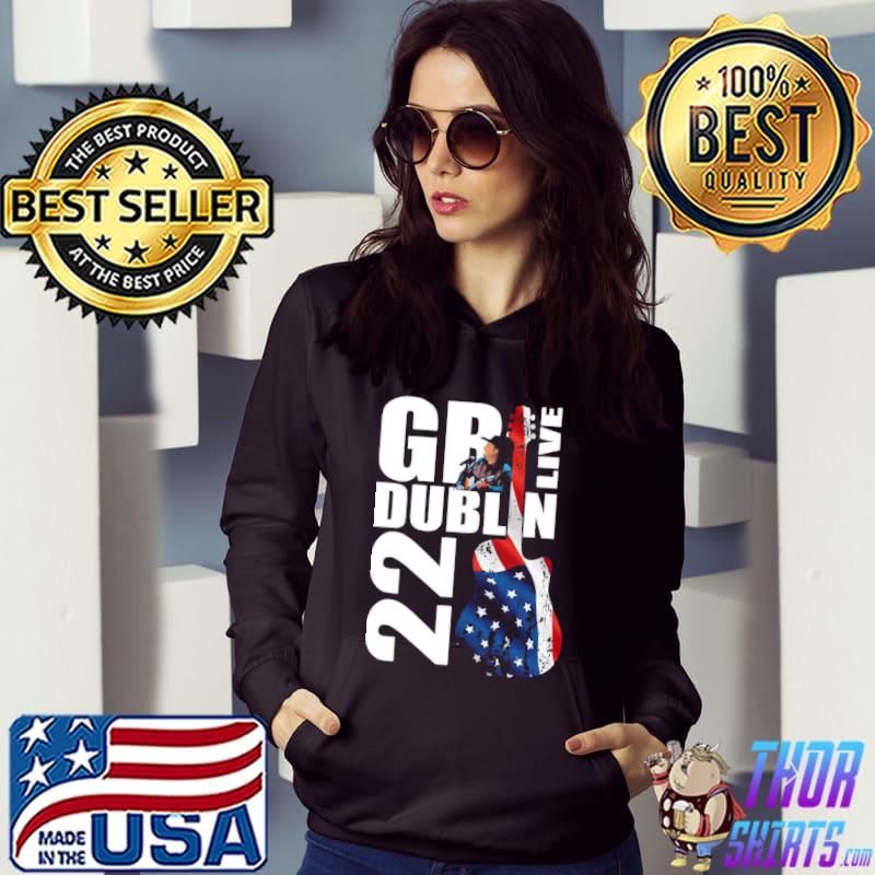 Us flag guitar garth brooks gb live 2022 stadium tour s Hoodie