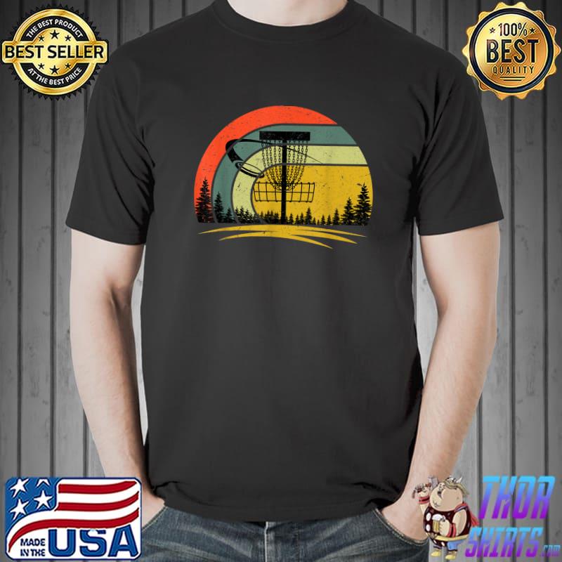 Vintage Disc Golf Frolf Flying Disc Sport Lover Outfit T-Shirt