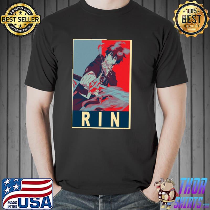 Vintage retro art rin okumura poster anime trending classic shirt