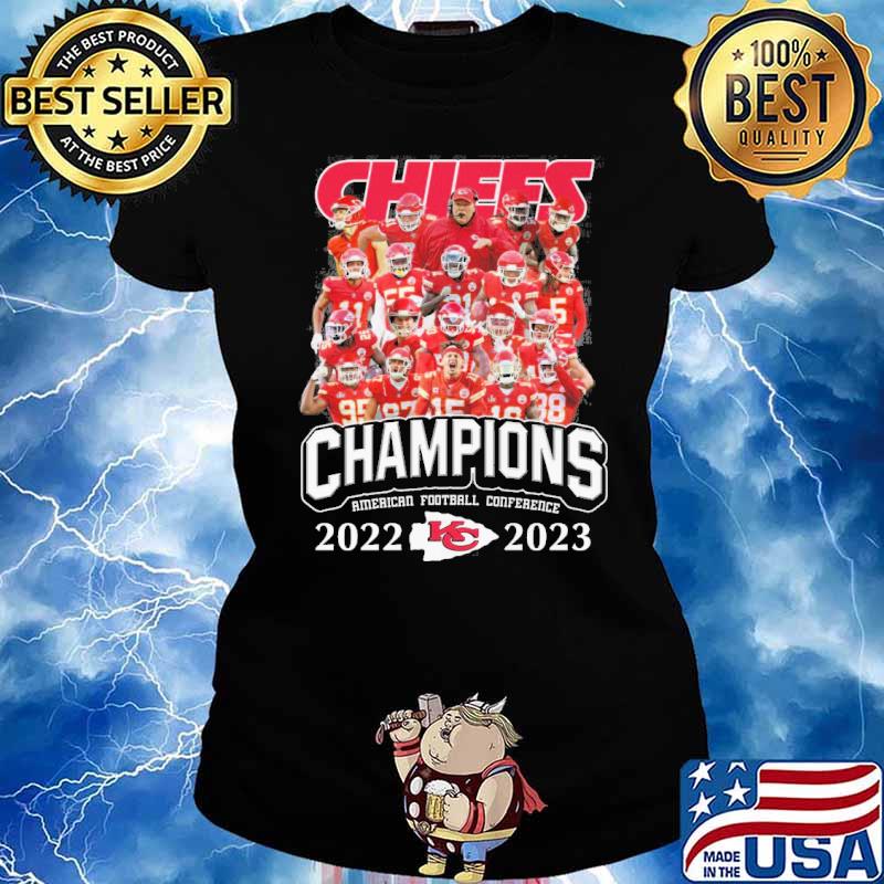 The Chiefs 2022-2023 American Football Conference Champions shirt, hoodie,  sweater, long sleeve and tank top