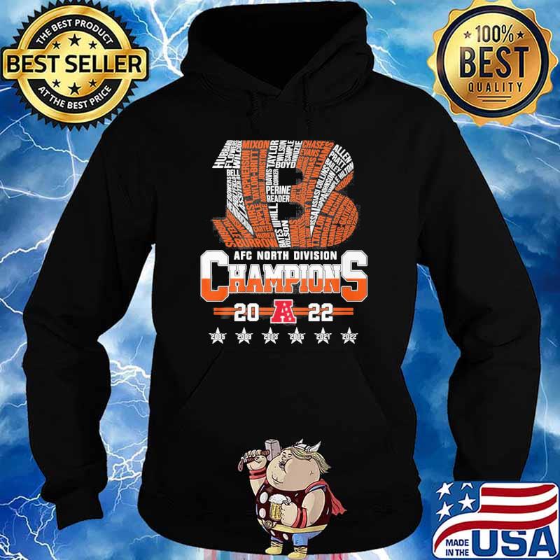 Cincinnati Bengals Afc North Division Champions 2023 shirt, hoodie,  sweater, long sleeve and tank top