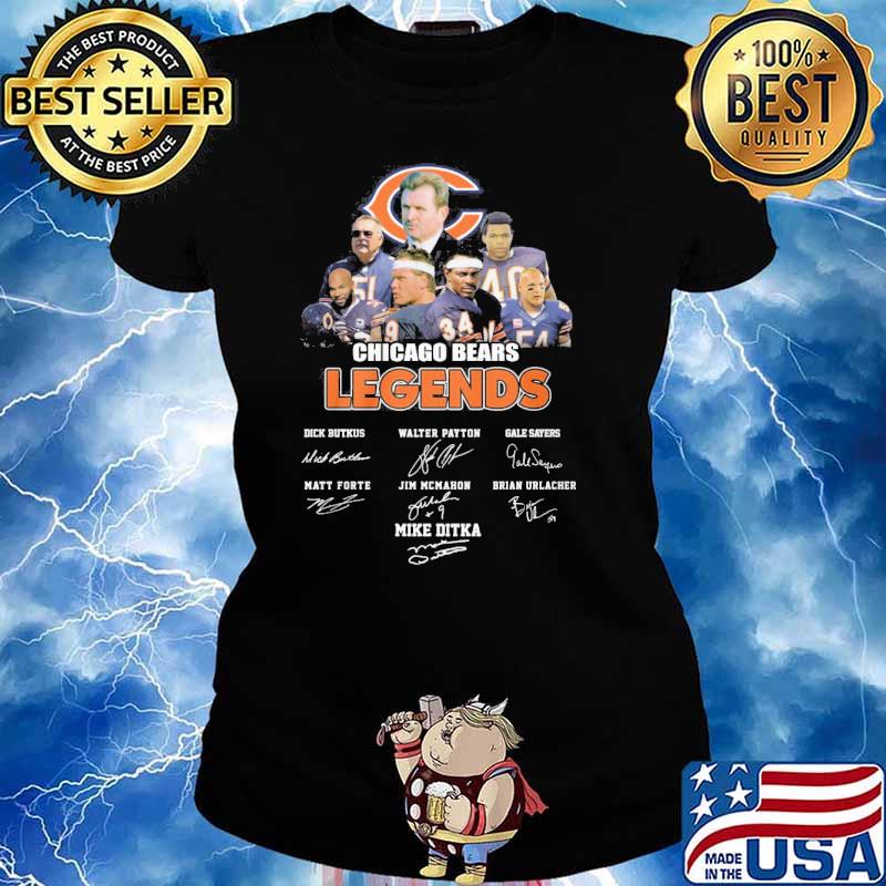 Official chicago bears legends mike ditka team player shirt, hoodie,  sweater, long sleeve and tank top