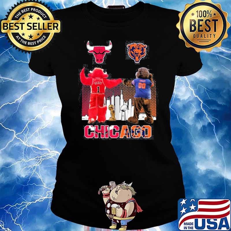 Chicago Bears Ladies Speed Tested Rhinestone Shirt - Sports Addict