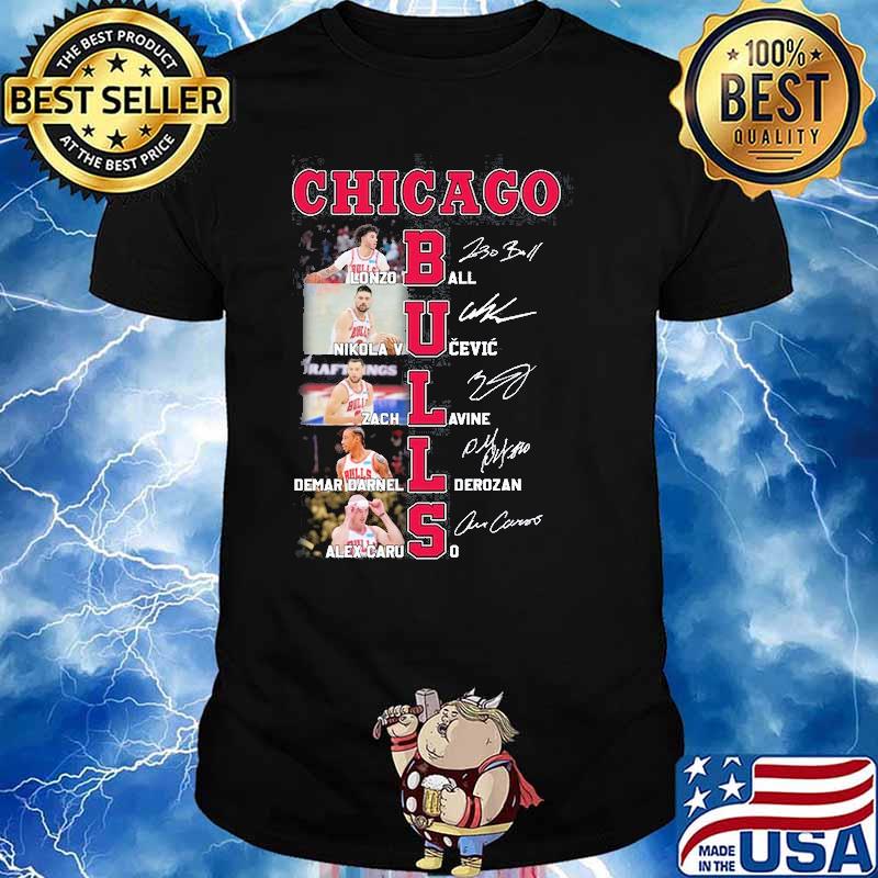 Die-Hard Chicago Bulls Fans - Let's gooooo. NEW DeMar/Lavine/Lonzo ( DeBallZach) shirts
