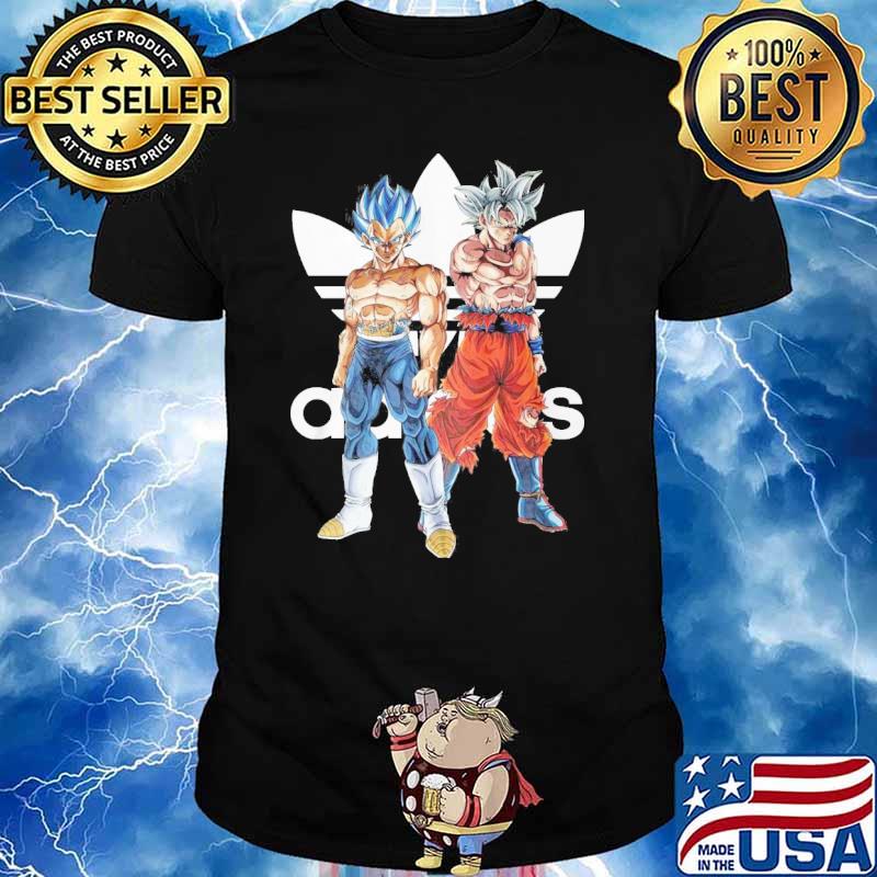 Dragon ball Adidas Son Goku Anime shirt