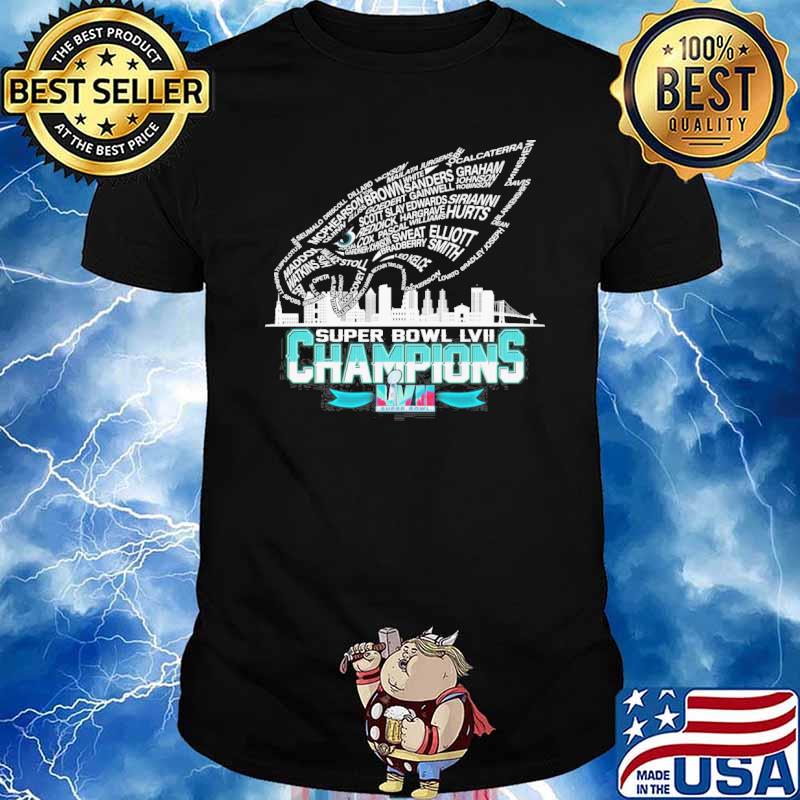 Eagles super bowl LVII Champions shirt