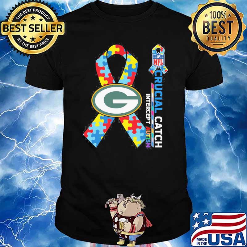 Green Bay Packers Autism Challenge Crucial Catch Intercept Autism