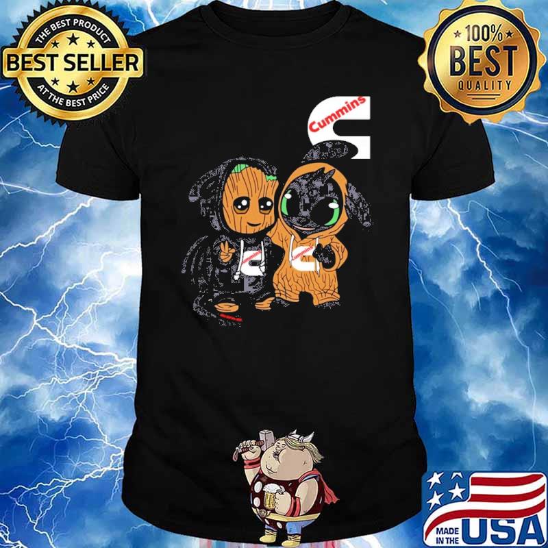 Groot and Toothless Cummins shirt