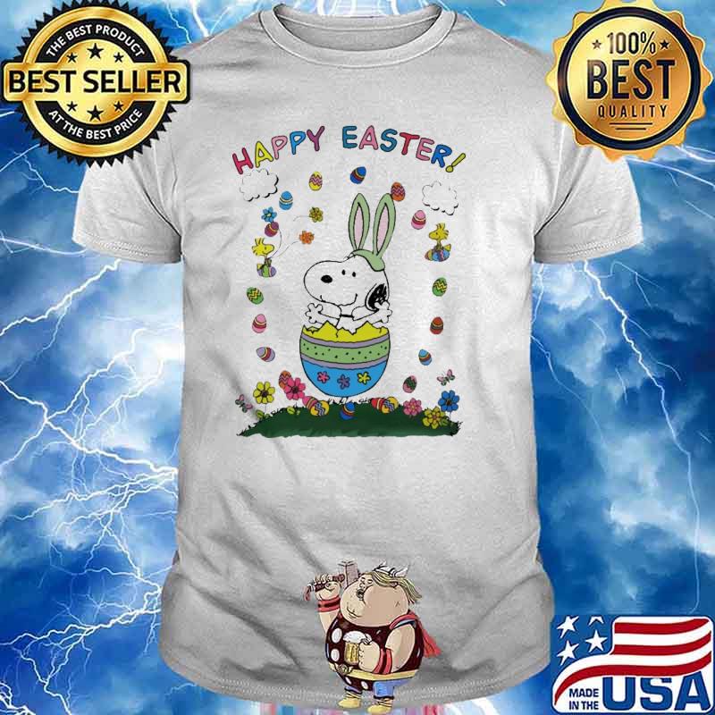 Happy Easter snoopy woodstocks shirt