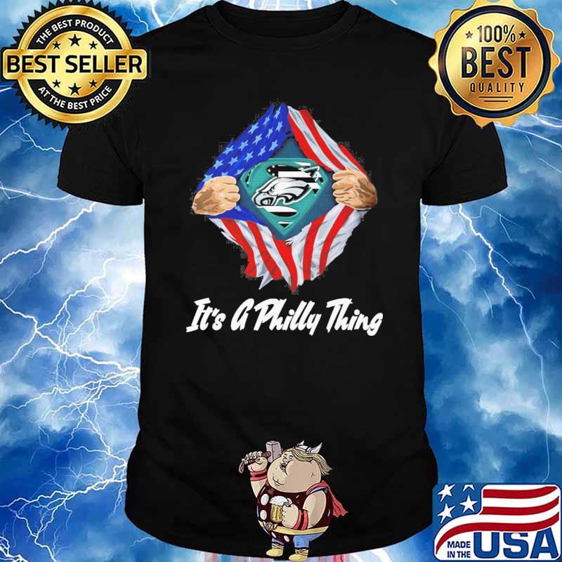It's a Philly thing American flag superman shirt