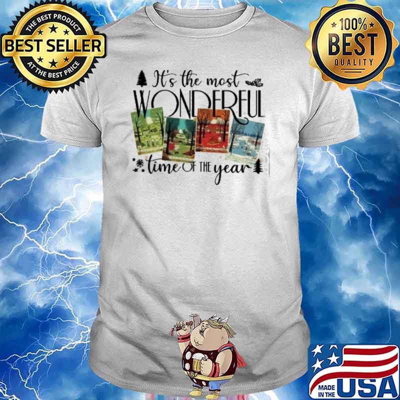 It's the most wonderful time of the year snoopy and friends shirt