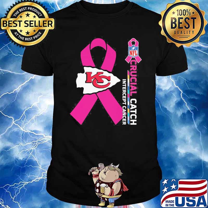 NFL Crucial Catch Intercept cancer 2023 shirt, hoodie, sweater, long sleeve  and tank top