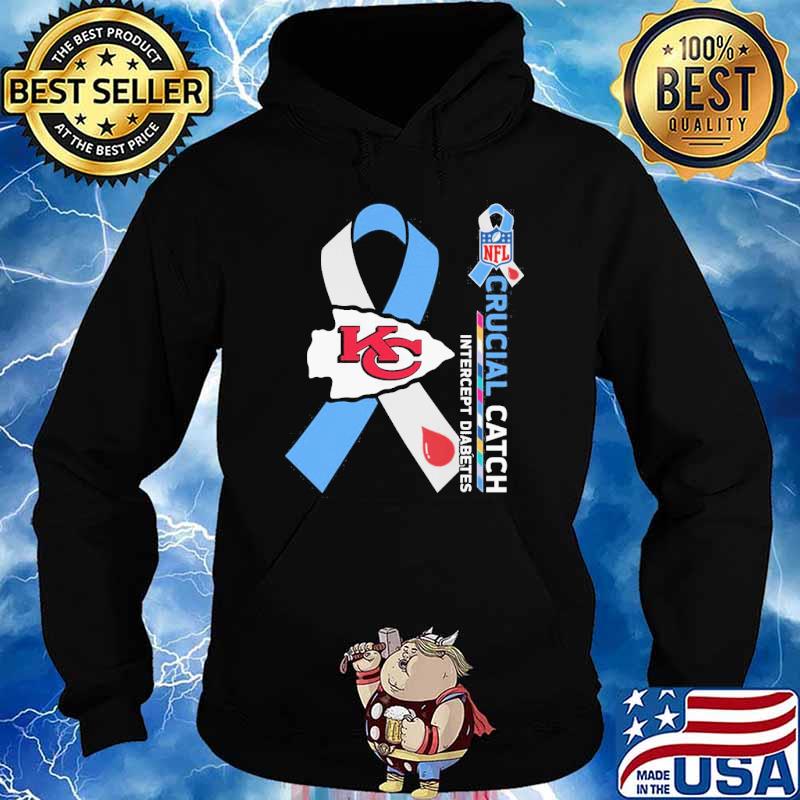 Top kansas City Chiefs Crucial Catch Intercept cancer 2023 shirt, hoodie,  sweater, long sleeve and tank top