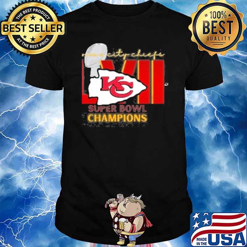 Kansas city Chiefs LVII super bowl champions shirt