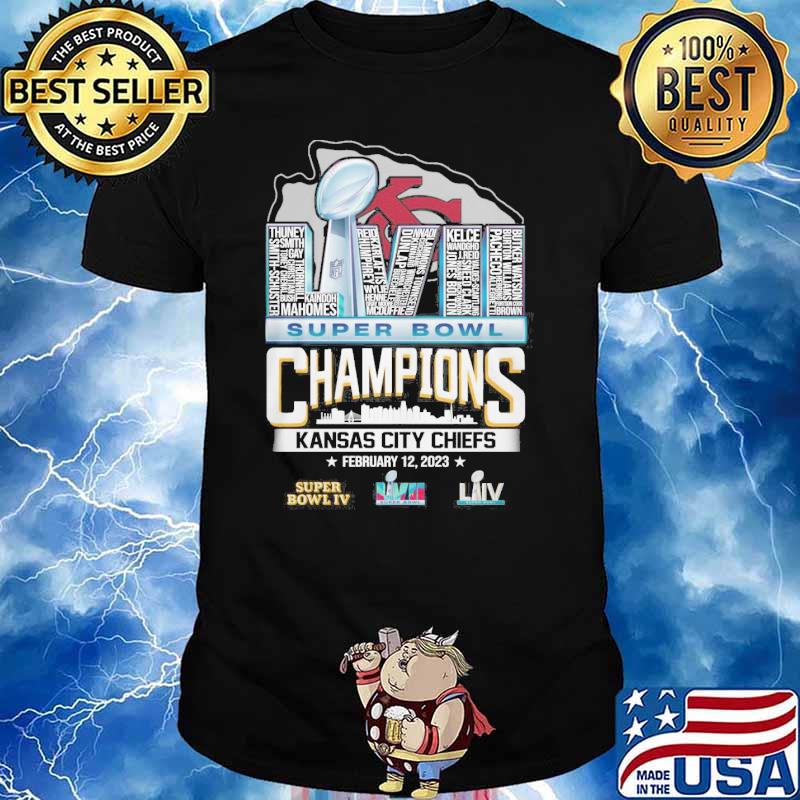 Super Bowl LVII Kansas City Chiefs Champions 2023 shirt, hoodie, sweater,  long sleeve and tank top