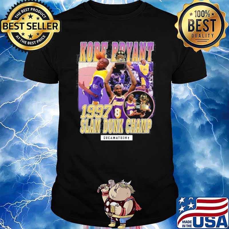 Kobe Bryant 1997 slam dunk champ dreamathon shirt