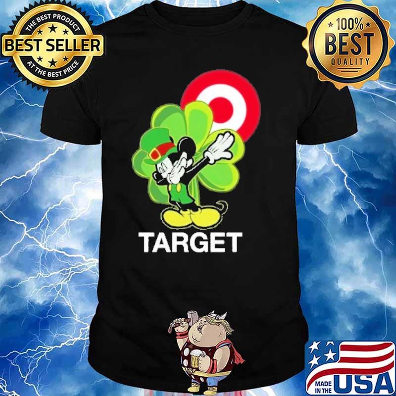 Mickey dabbing Target St.Patrick's day shirt