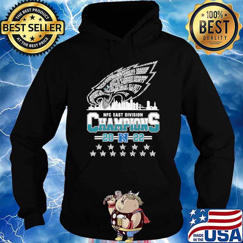 Philadelphia Eagles NFC East division champions 2022 shirt, hoodie,  sweater, long sleeve and tank top