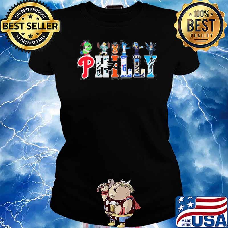 Philly Sports Eagles Phillies Flyers Sixers Shirt,Sweater, Hoodie, And Long  Sleeved, Ladies, Tank Top