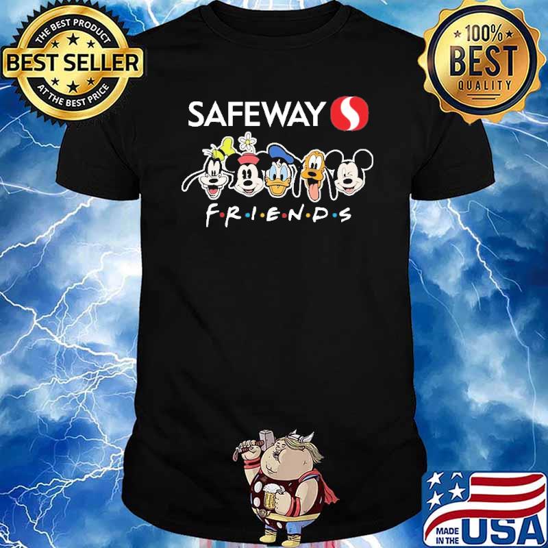 Safeway friends Mickey Donald shirt