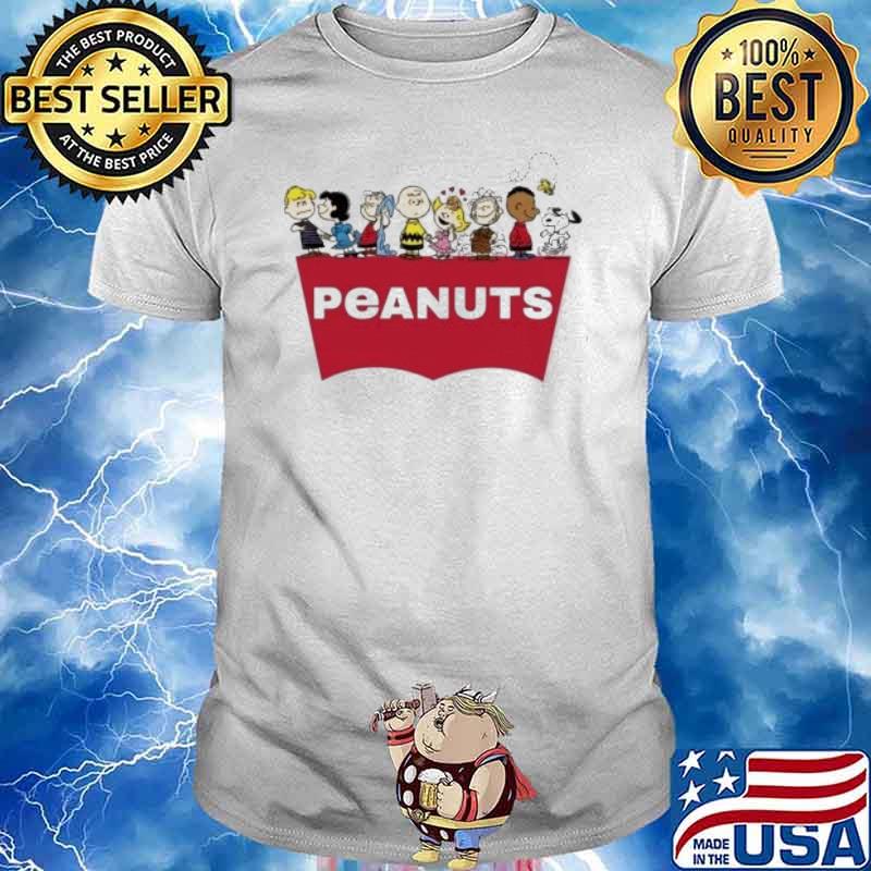 Snoopy Charlie Brown woodstock and friends Peanuts shirt