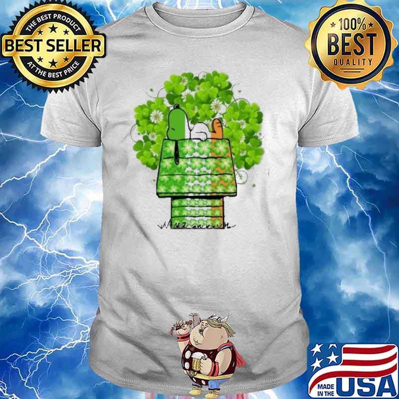 Snoopy sleep St.Patrick's day shirt