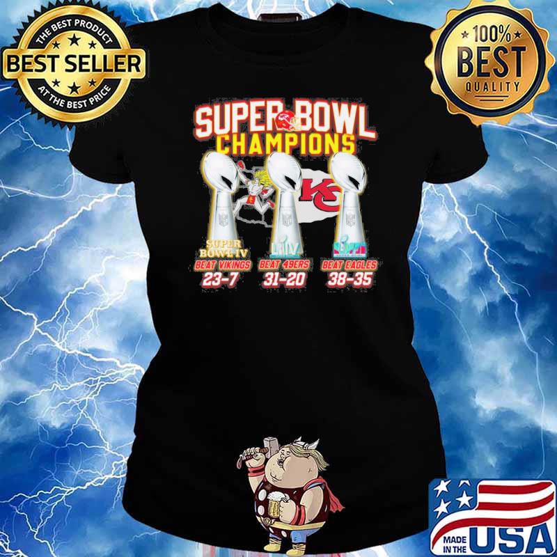 Super Bowl Champions Shirt, Kansas City Chiefs Signatures Tee - Bring Your  Ideas, Thoughts And Imaginations Into Reality Today