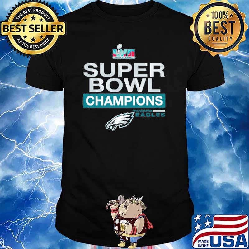 Super Bowl champions Philadelphia Eagles LVII shirt
