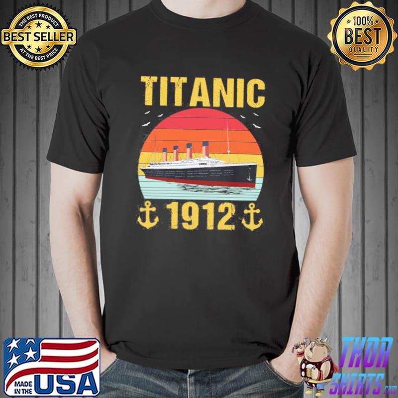 Titanic 1912 ship vintage shirt