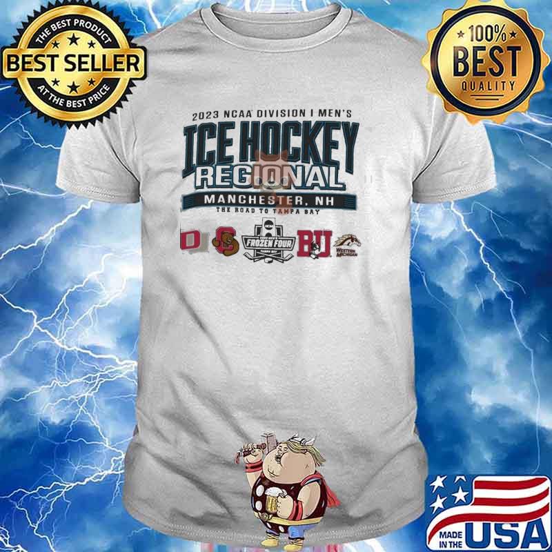 2023 NCAA Division I Men’s Ice Hockey Regional Manchester ,NH Frozen four Shirt