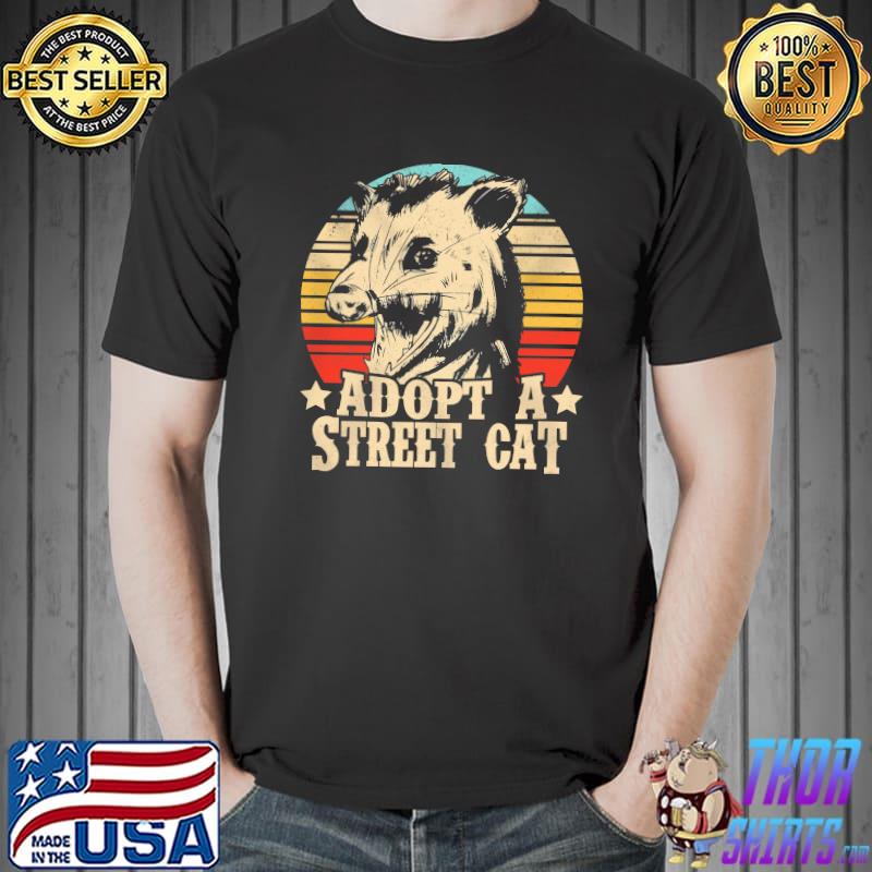 Adopt a street cat vintage shirt