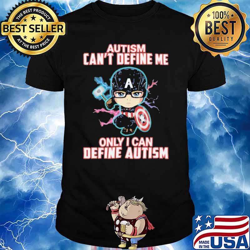 Autism Can't Define Me Only I Can Define Autism World Autism Awareness Day shirt