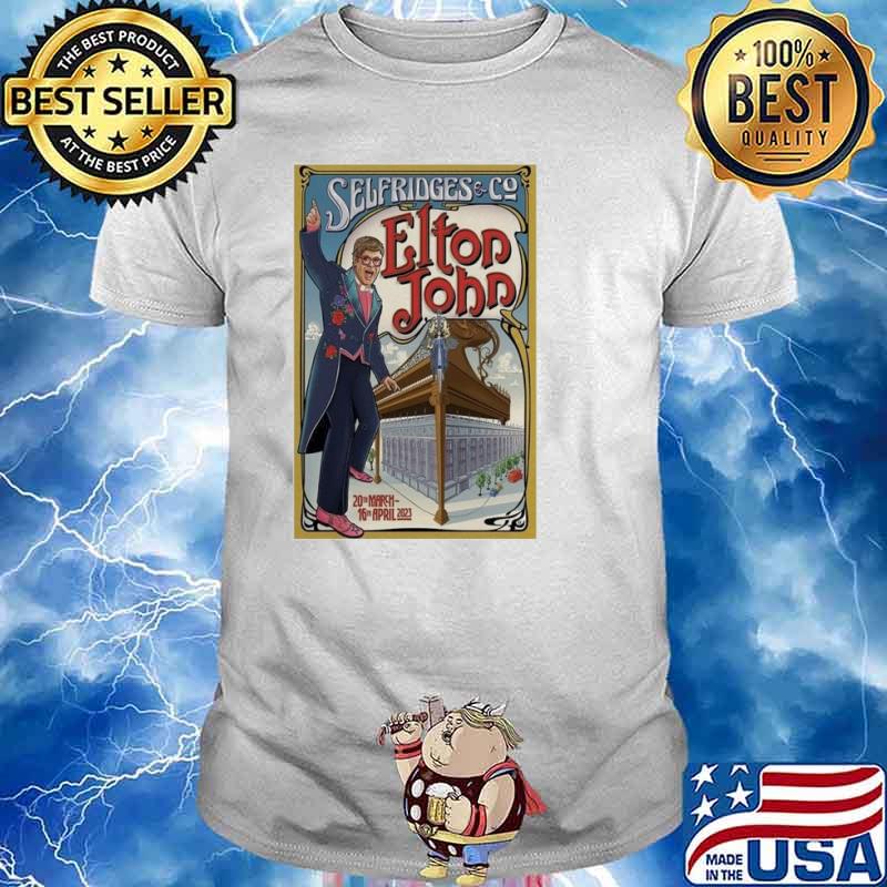 Elton John Selfridges London 20th March 16th April 2023 Shirt
