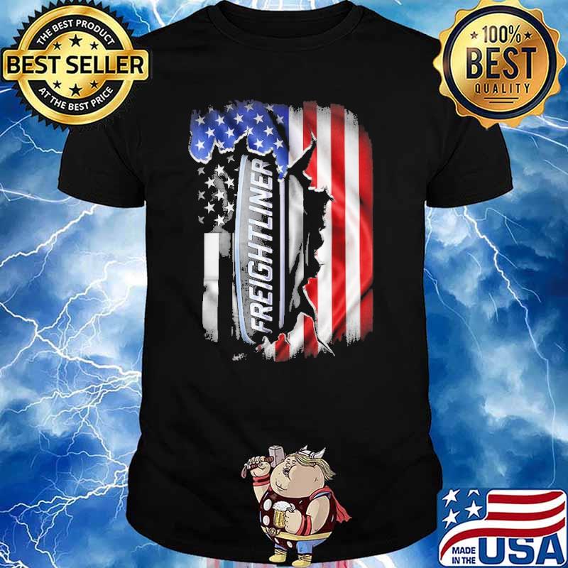 Freigtlinger America flag shirt