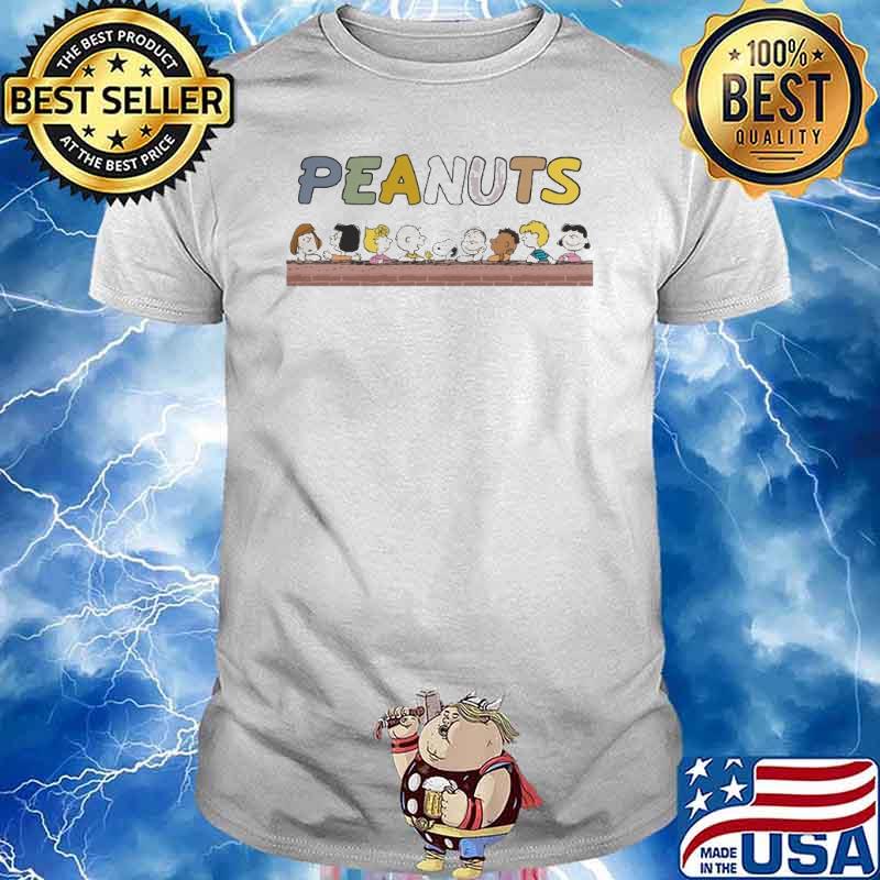 Funny peanuts snoopy woodstocks Charlie Brown and friends shirt