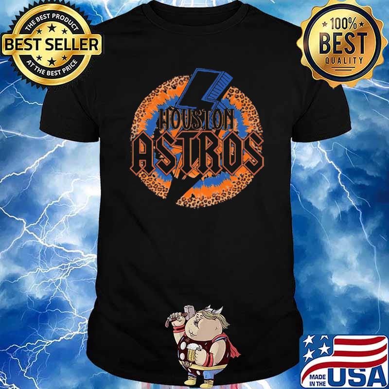 Houston Astros leopart shirt