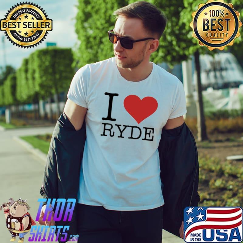 Jordan Lane I Love Ryde Shirt