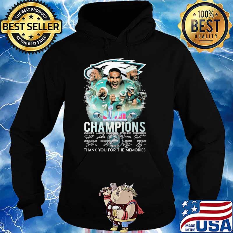 Philadelphia Eagles Super Bowl LVII 2023 World Champions Shirt, hoodie,  sweater, long sleeve and tank top