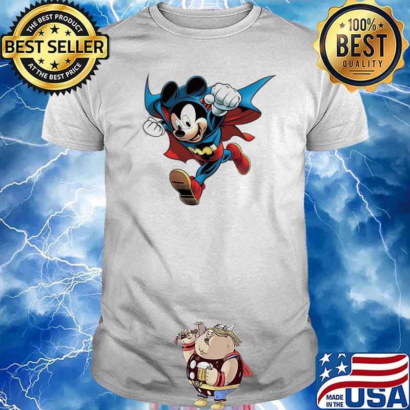 Mickey mouse superhero disney shirt