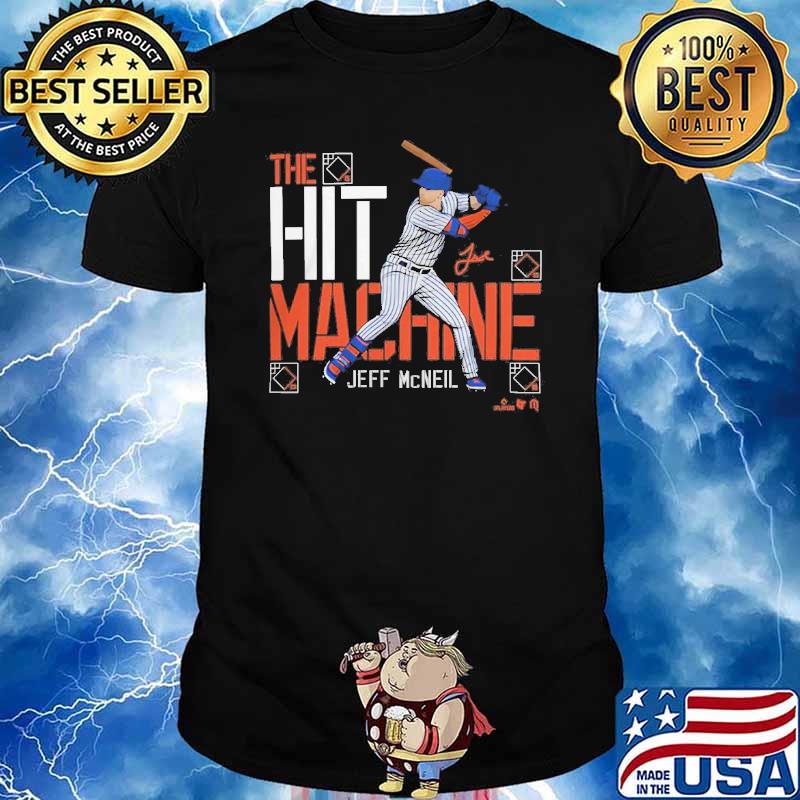 MLB New York Mets Jeff Mcneil The Hit Machine signature shirt