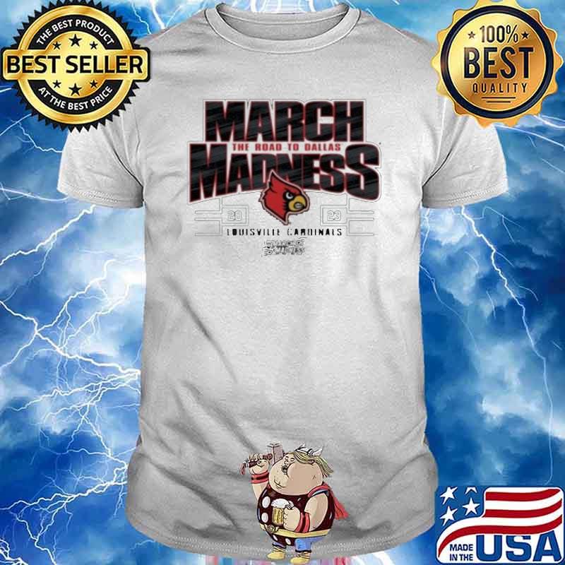 NCAA Women’s Basketball March Madness Louisville Cardinals Red 2023 Shirt