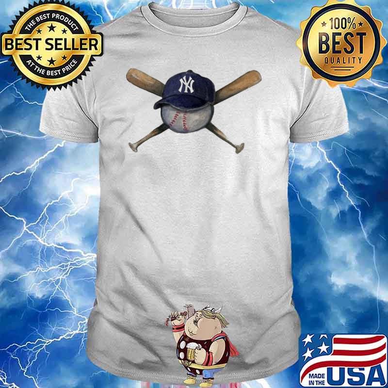 New York Yankees Tiny Turnip Hat Crossbats Shirt